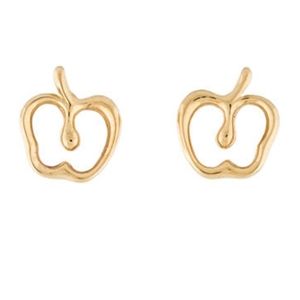 Tiffany & Co. 18K Apple Stud Earring